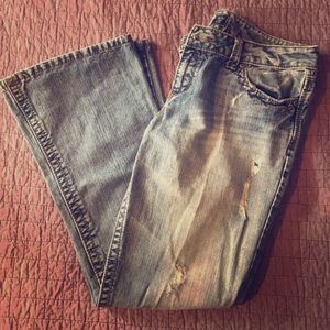 Aeropostale Hailey Skinny Flare Jeans